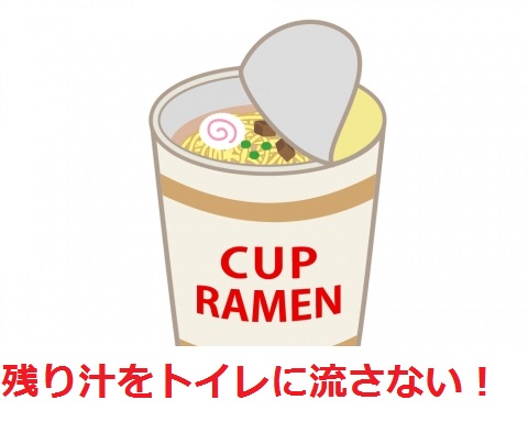 代表的なトイレが詰まる原因:吐瀉物や食品関連
