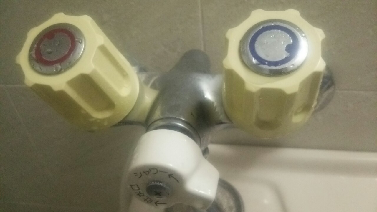 蛇口&水栓の水漏れ原因その1：ハンドルorレバー
